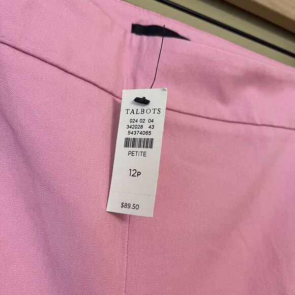 Talbots Women’s Pink Chatham Ankle Pant Petite 12 NWT - Picture 10 of 10